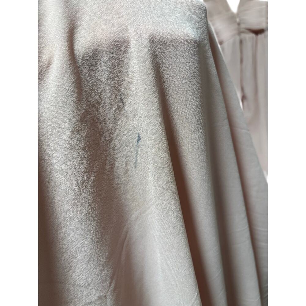 Lulus Blush Pink Maxi Dress XS Formal Bridesmaid Wedding Prom V Neck Long - Picture 9 of 10